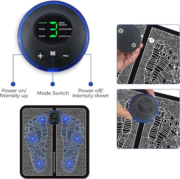 Relaxare Totală cu Masaj Picioare