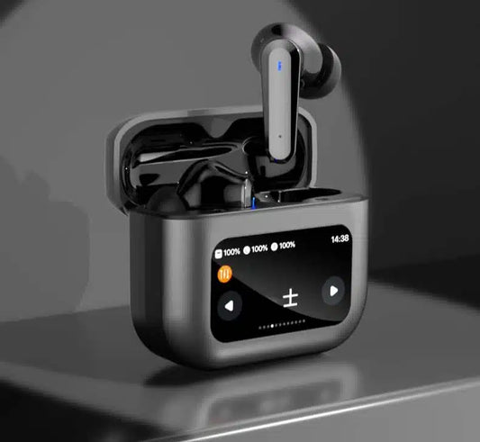 Căști Wireless cu Ecran Tactil